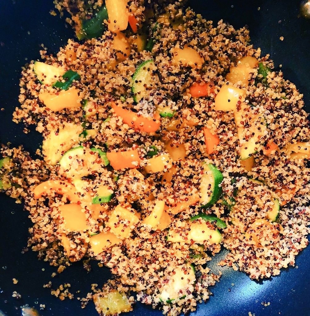 Quinoa Veggie Stir Fry