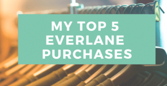 My Top 5 Everlane Purchases