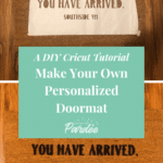 DIY Personalized Doormat