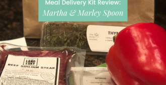 Meal Delivery Kit: Martha & Marley Spoon