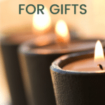 Pinterest image of the best candles for gifts