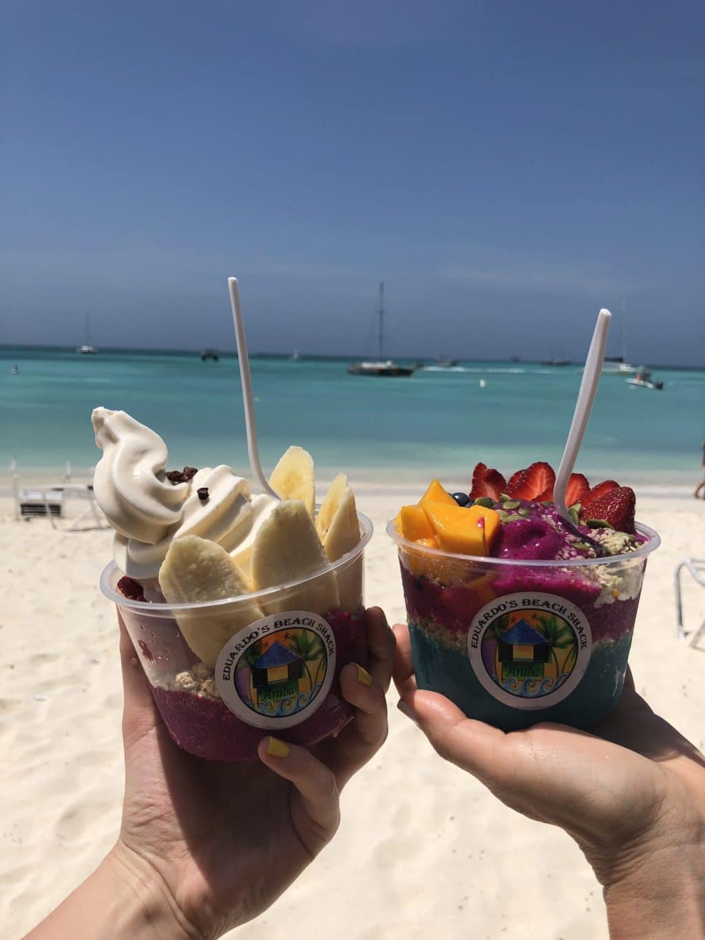 Our daily lunch from Eduardo's Beach Shack